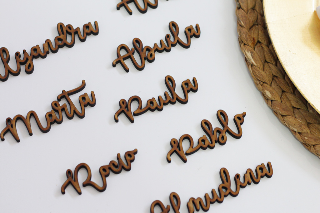 marcador boda con nombres personalizados