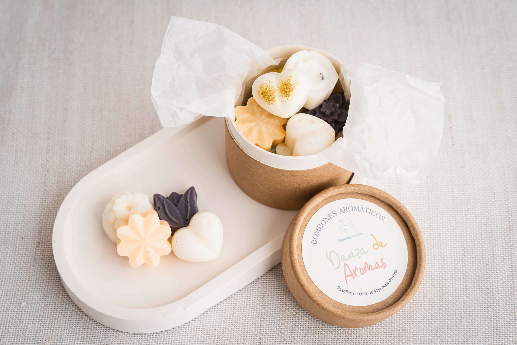 pastillas aromatizadas para regalo